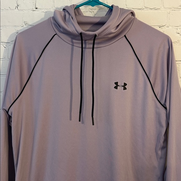 Under Armour Women Velocity Woodmark Lavender Long Sleeve Hoodie - Picture 2 of 6